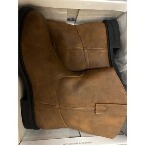 Outbound Trading Co Ryan Mens Tan Western Pull On Boots Size 7M 480096
